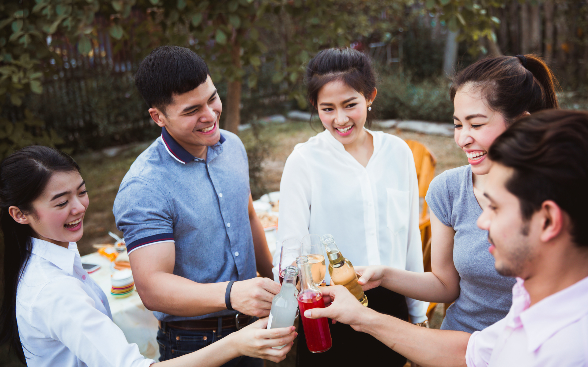 Alcohol gathering with friends